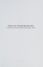 İsimsiz (12. İstanbul Bienali), 2011