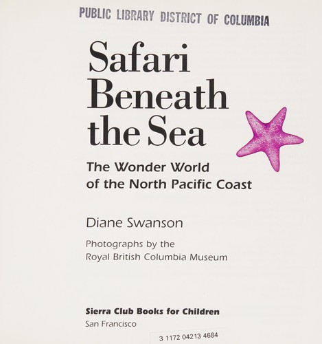 Safari beneath the sea