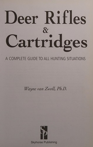 Deer Rifles and Cartridges