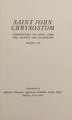 Fathers of the Church: Saint John Chrysostom