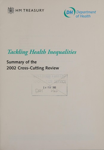 Tackling health inequalities