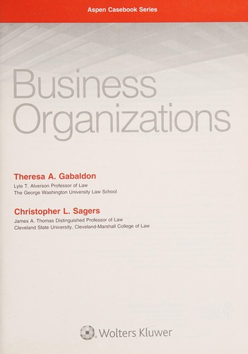 Business Organizations