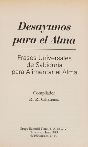 Desayunos para el alma