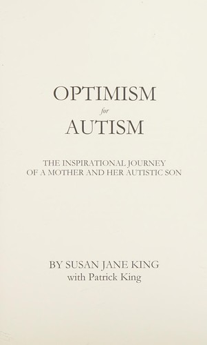 Optimism for autism