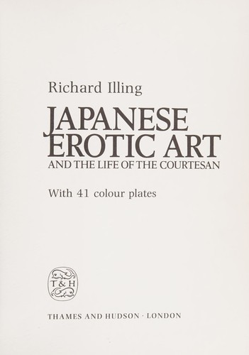 Japanese erotic art and the life of the courtesan