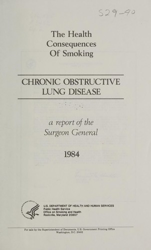 The Health consequences of smoking