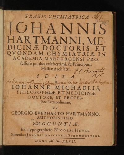 Praxis chymiatrica