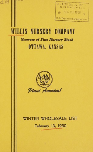 Winter wholesale list
