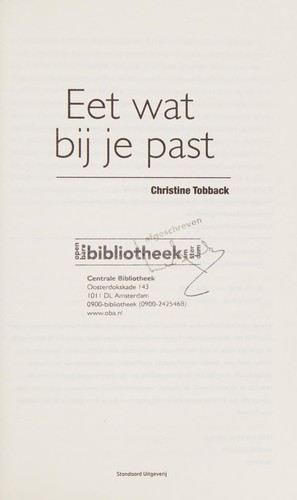 Eet wat bij je past