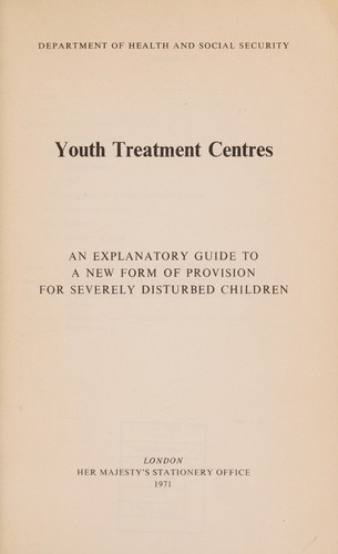 Youth treatment centres