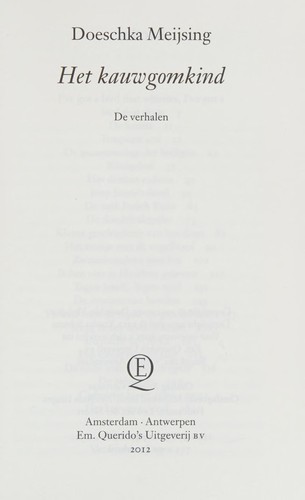 Het kauwgomkind