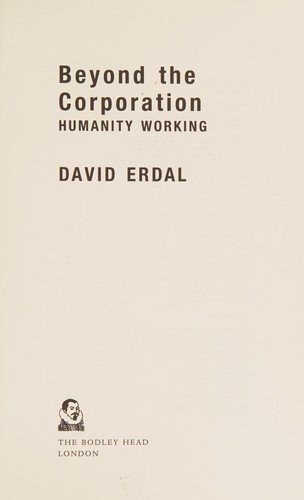 Beyond the corporation
