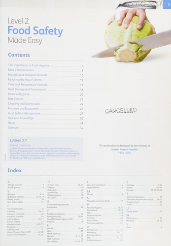 Level 2 Food Safety Made Easy