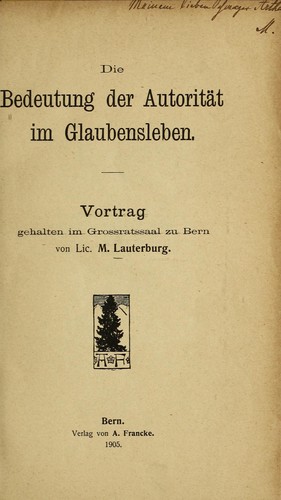 Die Bedeutung der Autorität im Glaubensleben