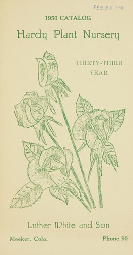 1950 catalog hardy plant nursery