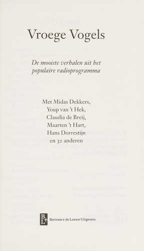 Vroege Vogels