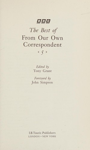 The best of From our own correspondent