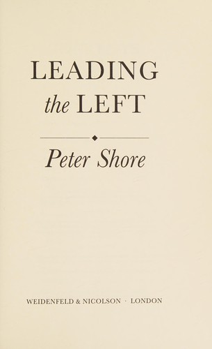 Leading the Left