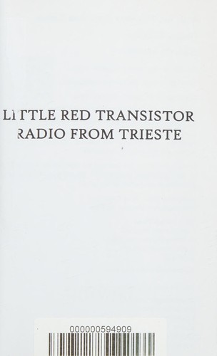 Little red transistor radio from Trieste