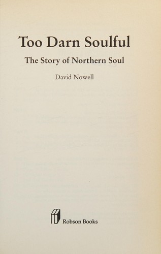 Too Darn Soulfull