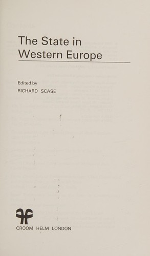 The State in Western Europe