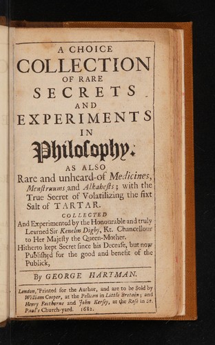 A choice collection of rare secrets and experiments in philosophy