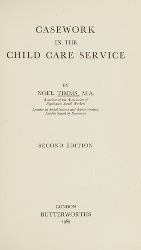 Casework in the child care service