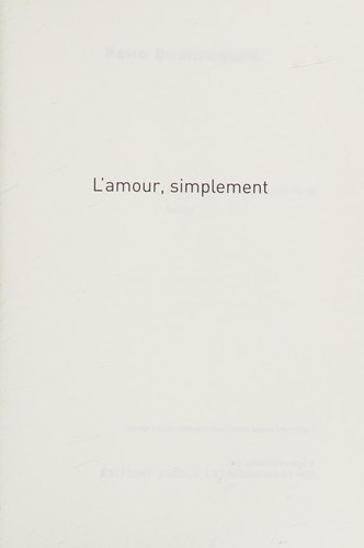 L'amour, simplement