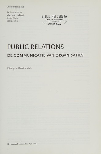 Public relations