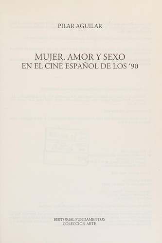 Mujer, amor y sexo en el cine español de los '90