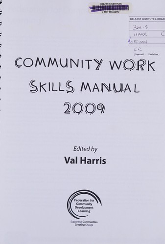 Community work skills manual