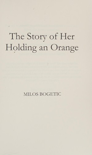The story of her holding an orange