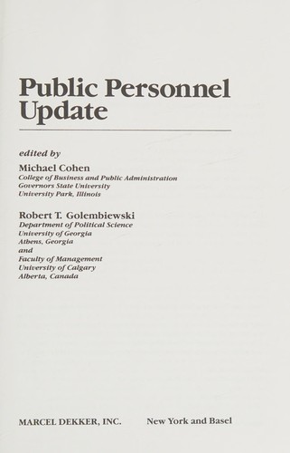 Public personnel update