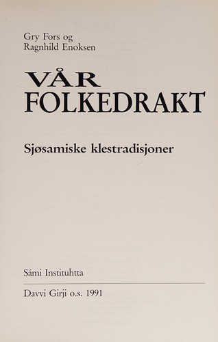 Vår folkedrakt