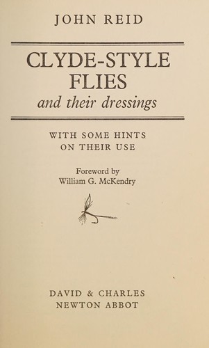 Clyde-style flies and their dressings