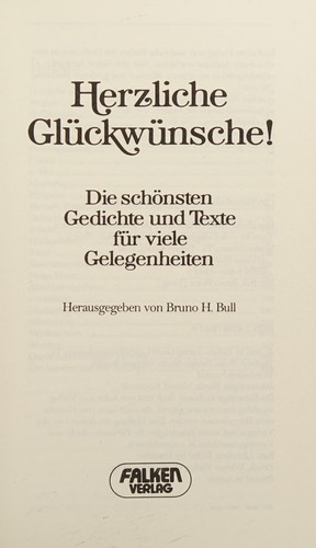 Herzliche Glückwünsche!