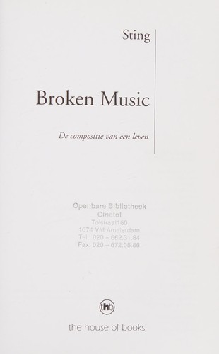 Broken music