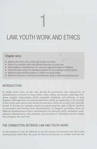 Understanding Youth Work Law