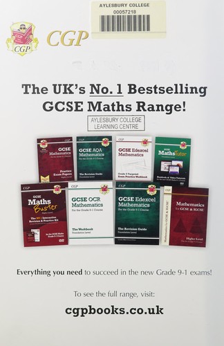 GCSE OCR mathematics for the grade 9-1 course