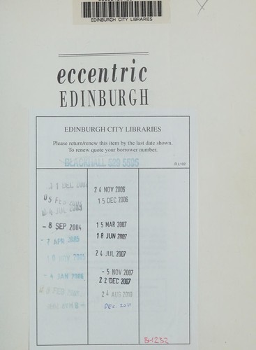 Eccentric Edinburgh