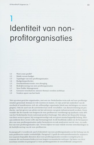 Financieel management van non-profitorganisaties