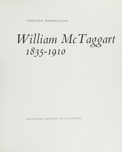 William McTaggart