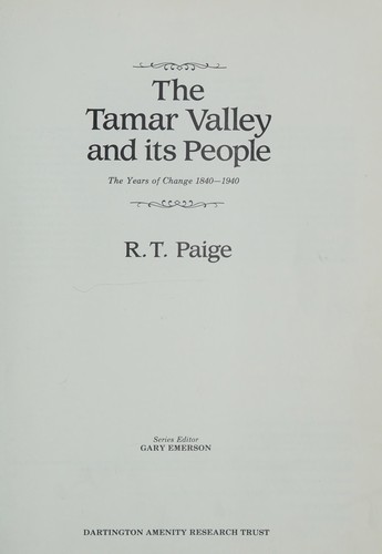 The Tamar valley and its people