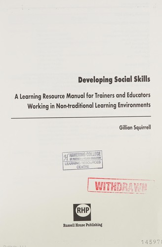 Developing Social Skills
