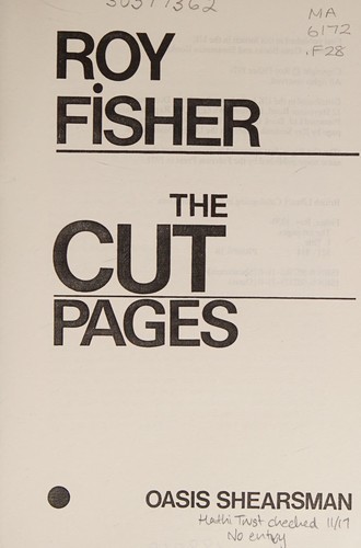 The cut pages