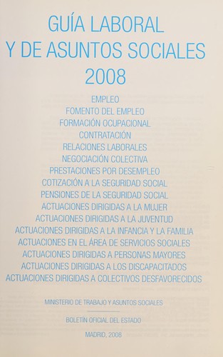 Guía laboral y de asuntos sociales 2008