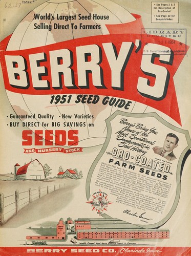Berry's 1951 seed guide