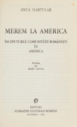 Merem la America