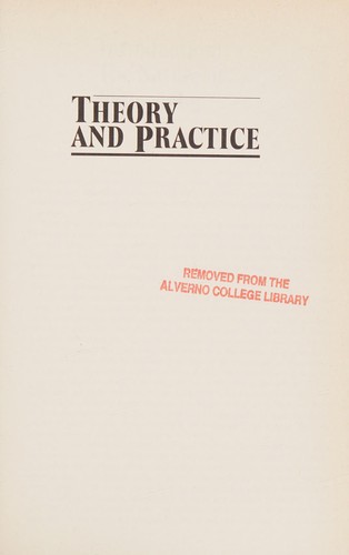Theory and practice