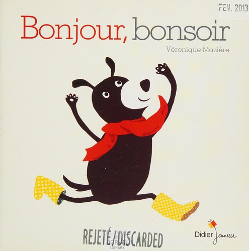 Bonjour, bonsoir